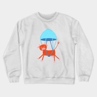 Adventurous Cow Crewneck Sweatshirt